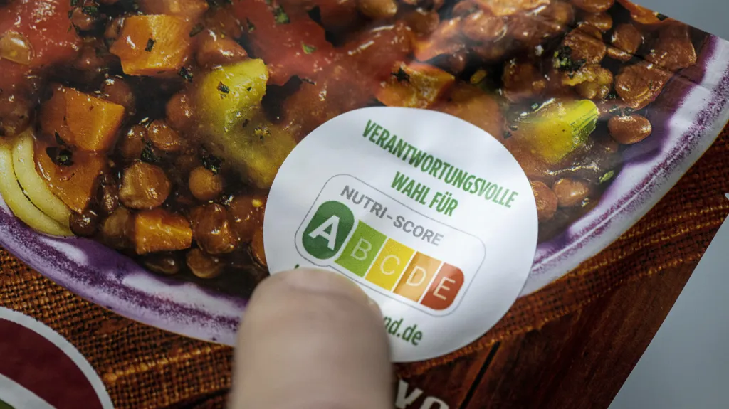 Nutri-Score na potravině