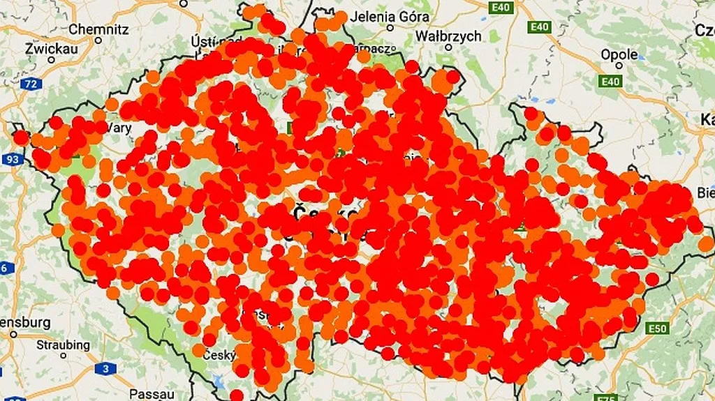 Znečištěné Česko, ilustrace