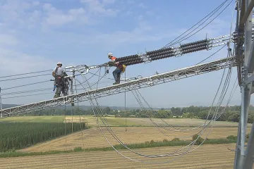 U Roudnice nad Labem dokončují stavbu nového elektrického vedení. Projekt stál dvě miliardy