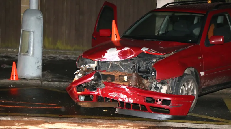 Dopravní nehoda v Děčíně