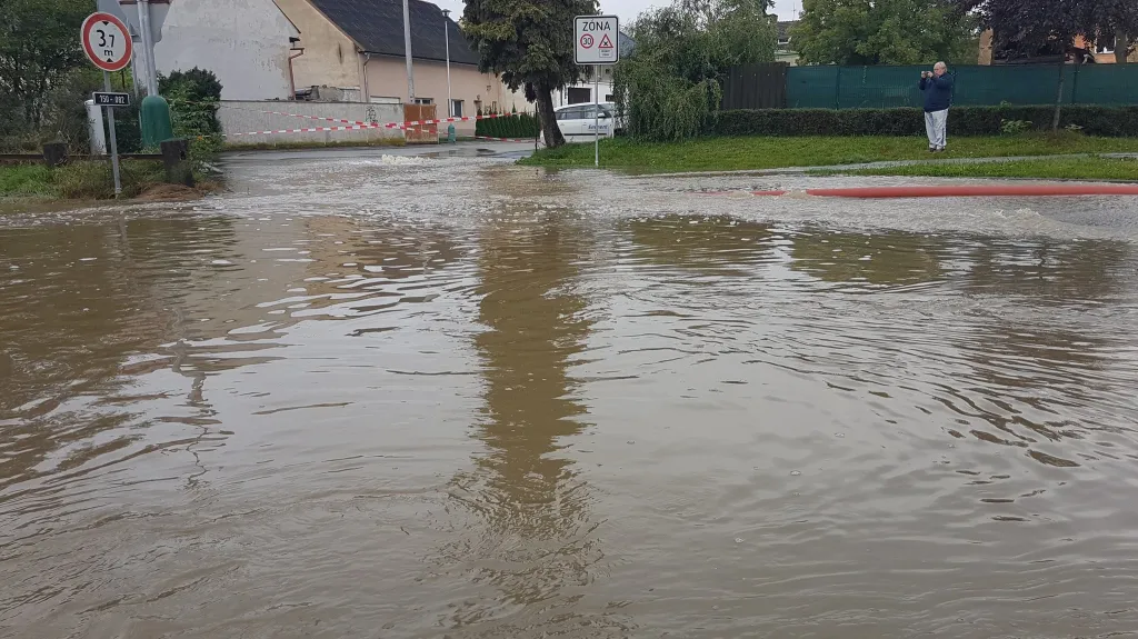 Záplavy v Brodku u Přerova