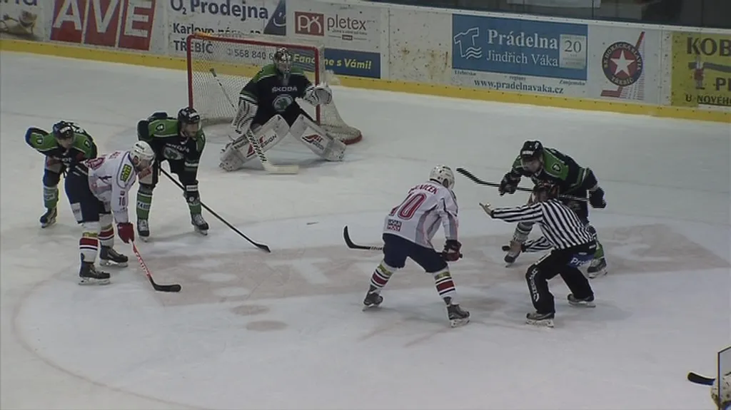 Třebíč podlehla Bruslařům v sérii 0:4