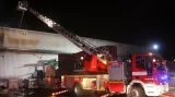 Mluvčí hasičů Zlínského kraje Ivo Mitáček o požáru skladovací haly