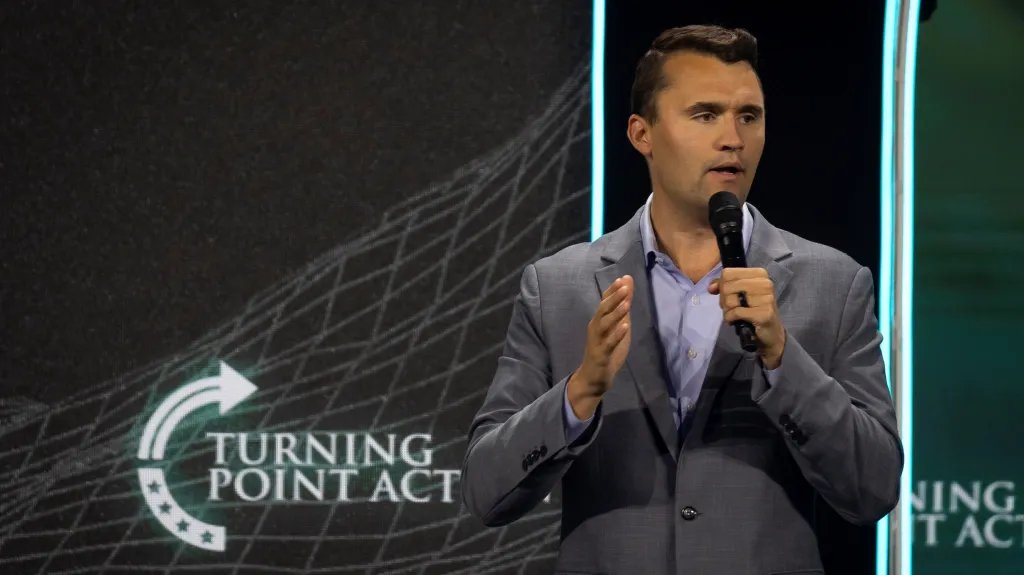 Konzervativní aktivista Charlie Kirk