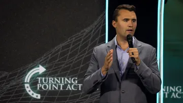 Konzervativní aktivista Charlie Kirk