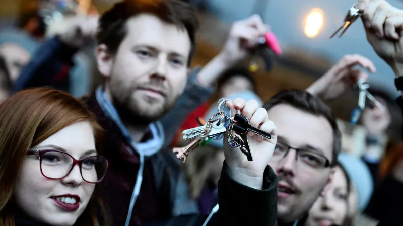 Demonstrace v Bratislavě