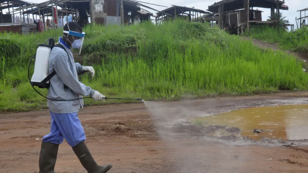 Opatření proti šíření eboly - Libérie