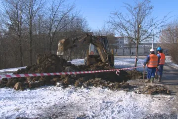 Kvůli silným mrazům se obyvatelé zlínského sídliště ocitli bez vody