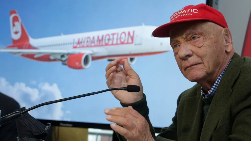 NIki Lauda a společnost Laudamotion