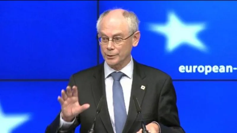 Tisková konference k summitu EU