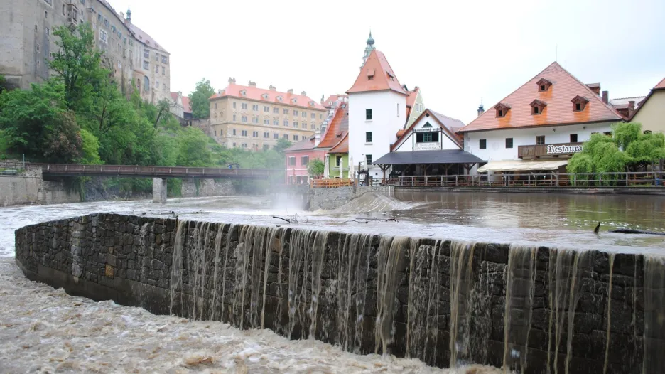 Vltava v Českém Krumlově