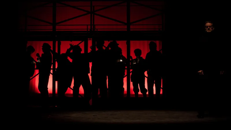 Šikmý kostel na Polské scéně Těšínského divadla