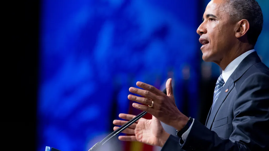 Barack Obama na aljašské konferenci