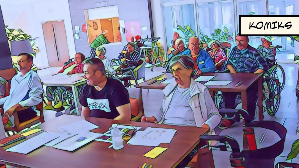 Z domova důchodců škola