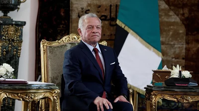 Jordánský král Abdalláh II.