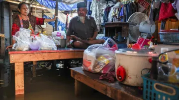 Následky povodní v Thajsku