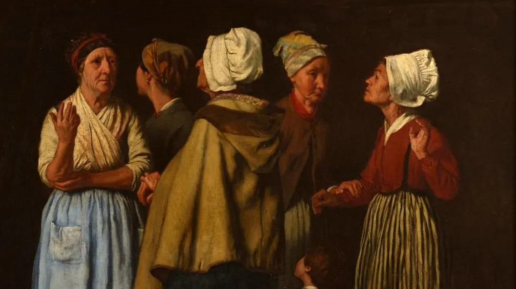 Soběslav Pinkas / Modlitba za oběšence (výřez), 1861