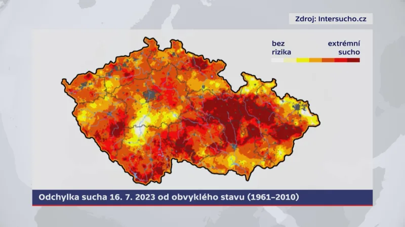Odchylka sucha od obvyklého stavu