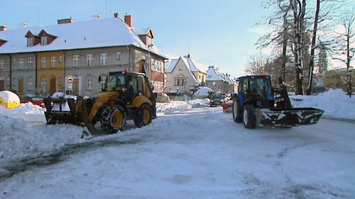 Sněhová kalamita v Jeseníku