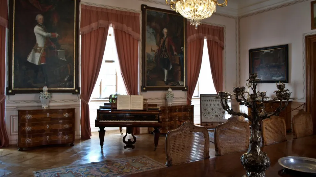 Ze zámku v Mníšku pod Brdy