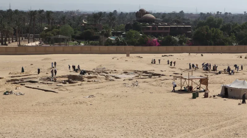 Celkový pohled na zkoumanou oblast.