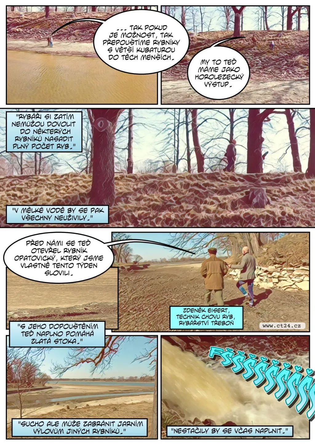 Třeboňským rybářům chybí voda