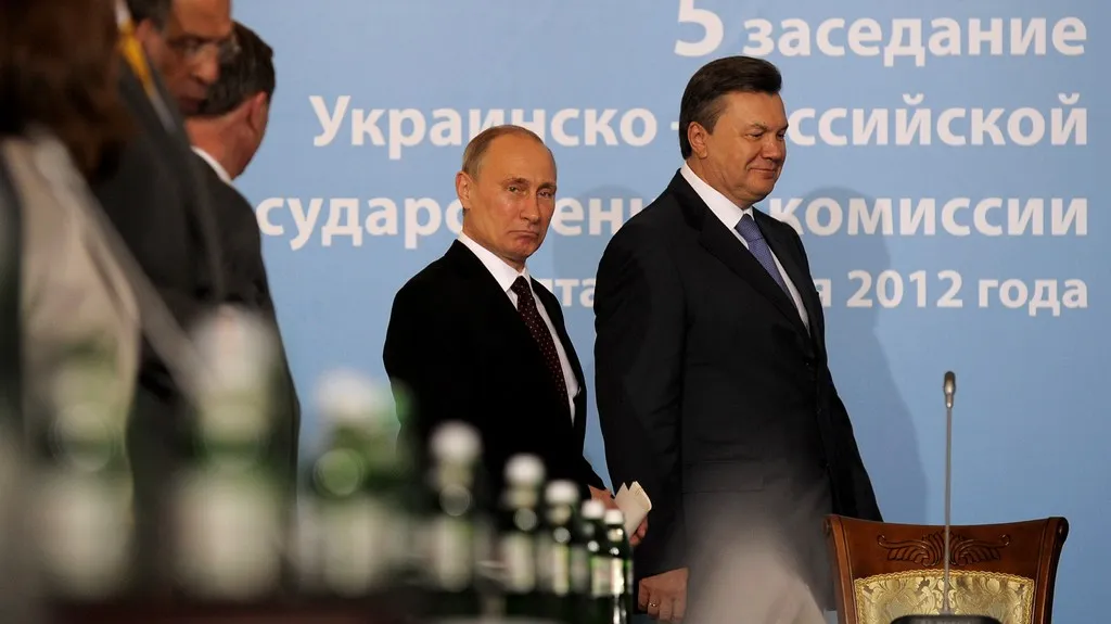 Vladimir Putin a Viktor Janukovyč