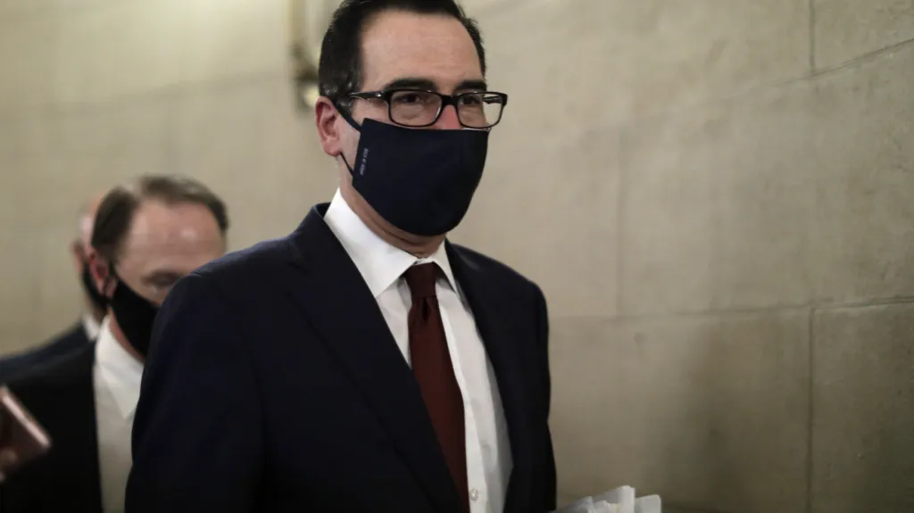 Ministr financí USA Steve Mnuchin