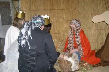 Betlém v zahradnické škole Kopidlno