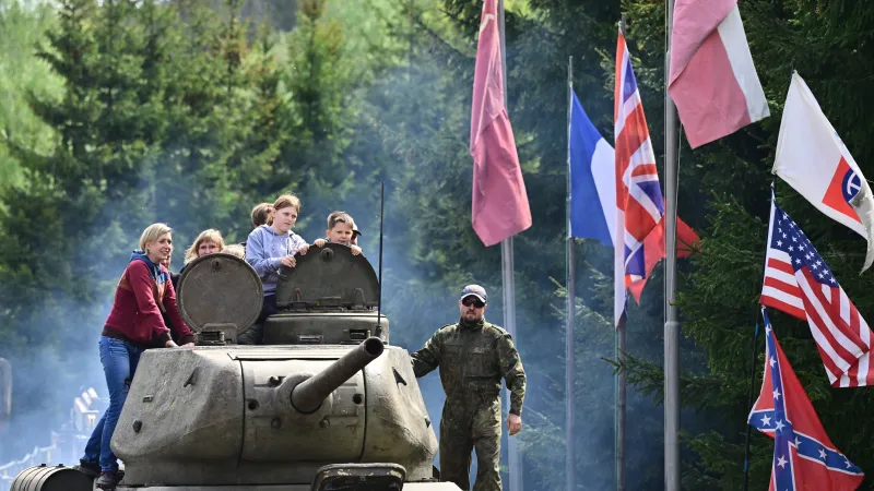 Jízda na tanku ve Smržovce