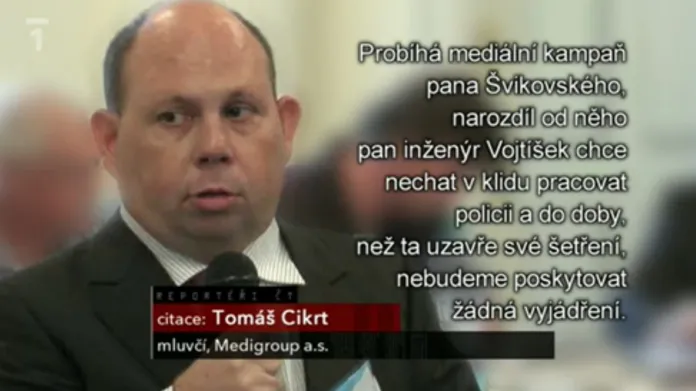 Tomáš Cikrt, mluvčí Medigroup, a.s.