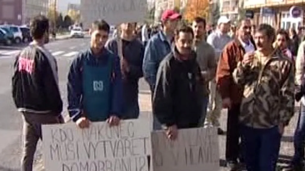 Protesty Romů