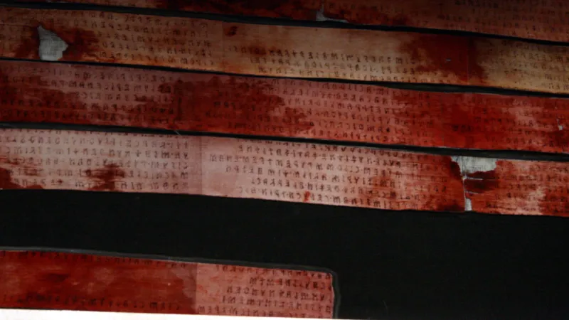 Ukázka etruského písma