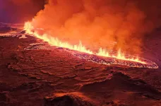 Na Islandu vybuchla sopka. Vulkanická trhlina měří čtyři kilometry