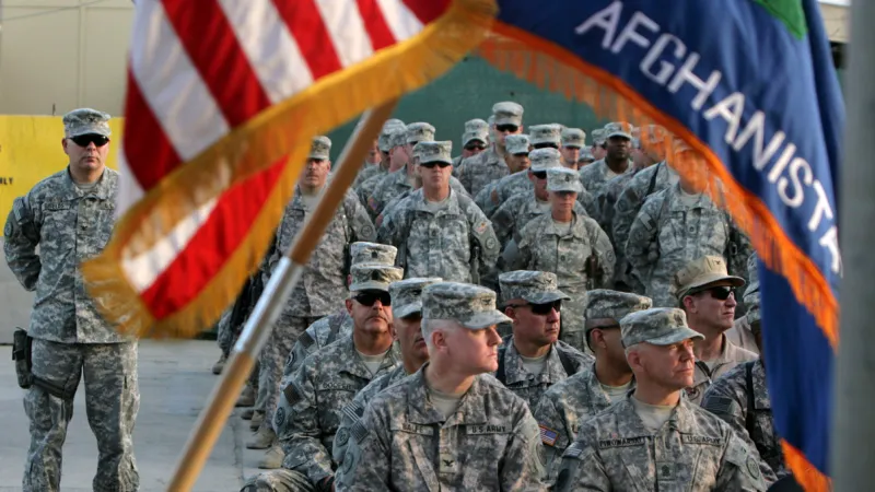 Američtí vojáci v Afghánistánu