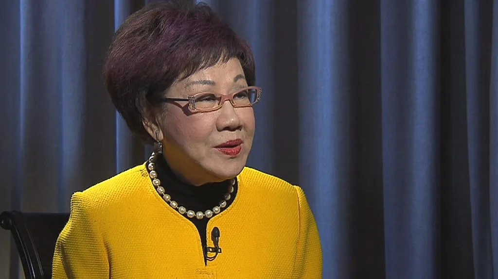 Bývalá tchajwanská premiérka Annette Lu