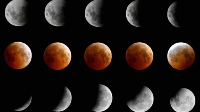 Fáze zatmění Měsíce