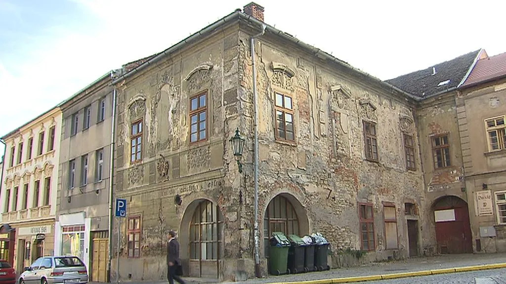 Dům Mikuláše Dačického z Heslova před rekonstrukcí