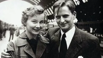 Olof Palme s manželkou