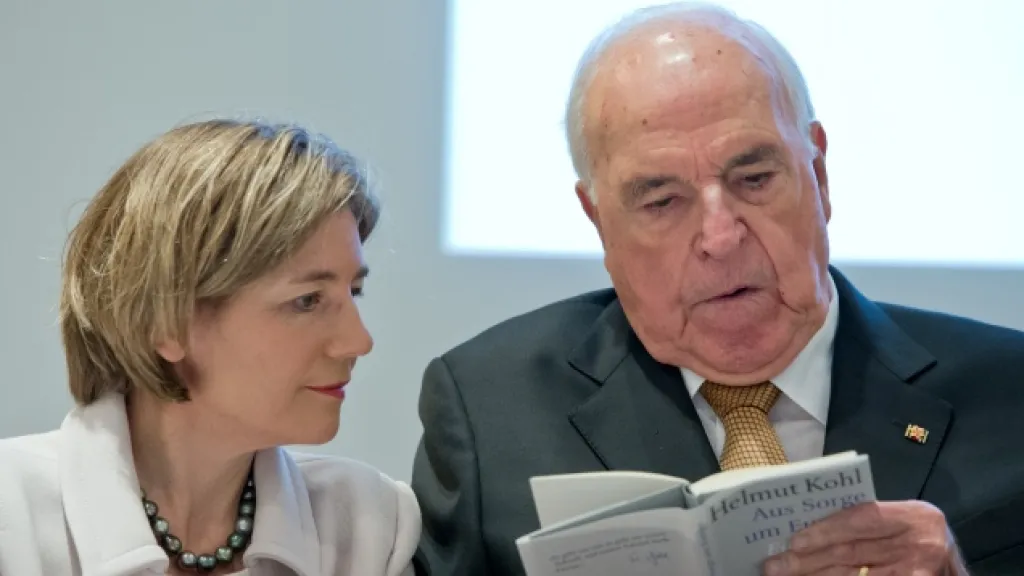 Helmut Kohl a jeho druhá manželka Maike