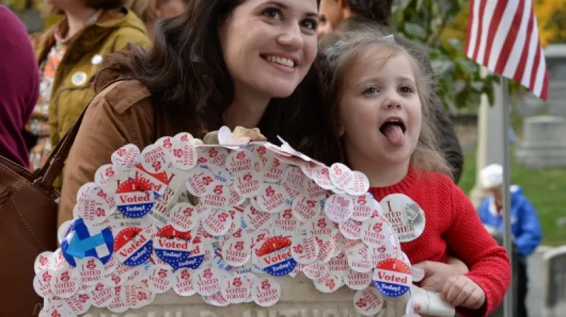 Náhrobek sufražetky Susan B. Anthonyové,  Autor: Adam Fenster,  Zdroj: REUTERS