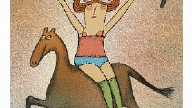 Adolf Born / Vystoupení s krokodýlem