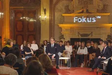 Česko se potýká s nedůvěrou v politiku, zaznělo ve Fokusu Václava Moravce