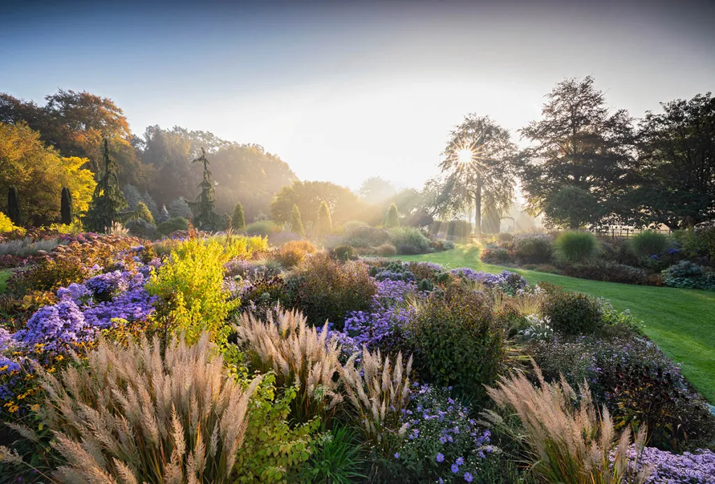 Vítěz kategorie Beautiful Gardens. Podzim v Bressingham Gardens