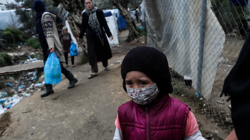 Uprchlický tábor v Řecku