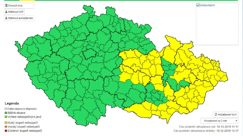 Výstraha před větrem