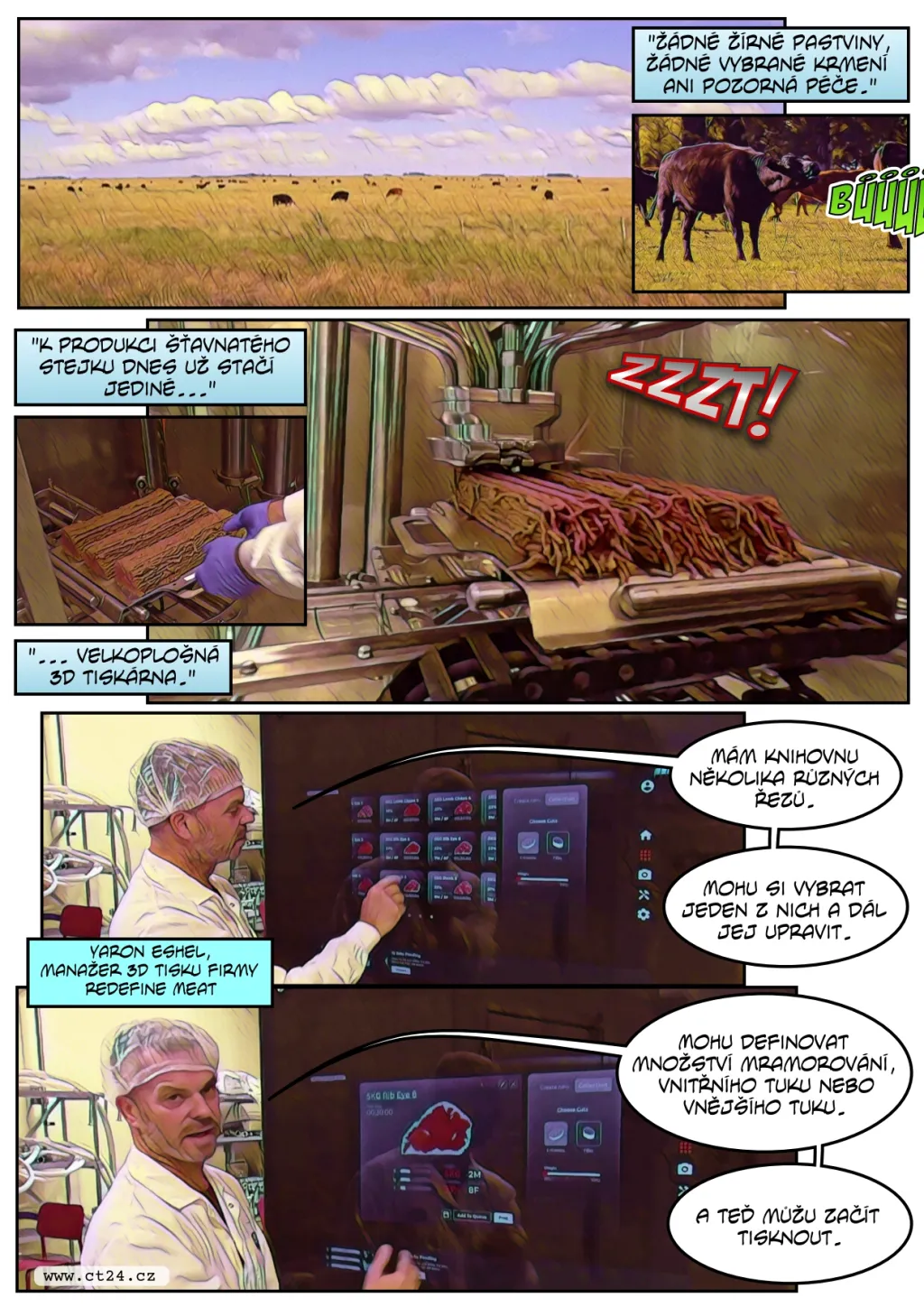 Šťavnatý steak kompletně bez masa