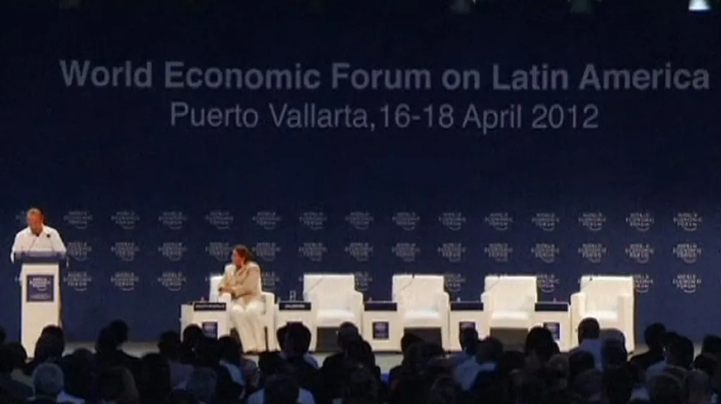 Světové ekonomické fórum v Mexiku