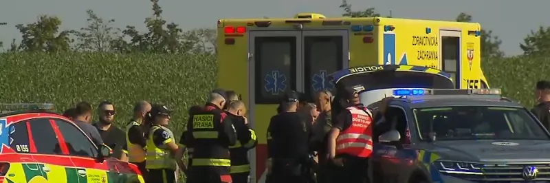 U pražského letiště Točná spadlo soukromé letadlo, dva lidé zemřeli