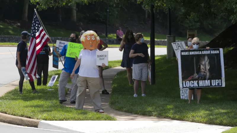 Protestující v Tulse